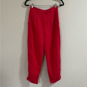 Red Size 4 Topshop Dress Pants